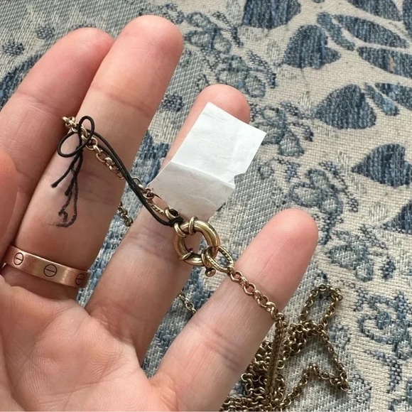 Patricia Nash Gold-Tone Leaf & Multicolor Stone 28" Long Pendant Necklace NWT - Picture 5 of 10